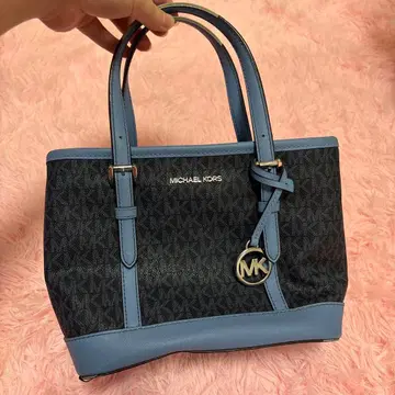 MICHAEL KORS 핸드백 모노그램 블루