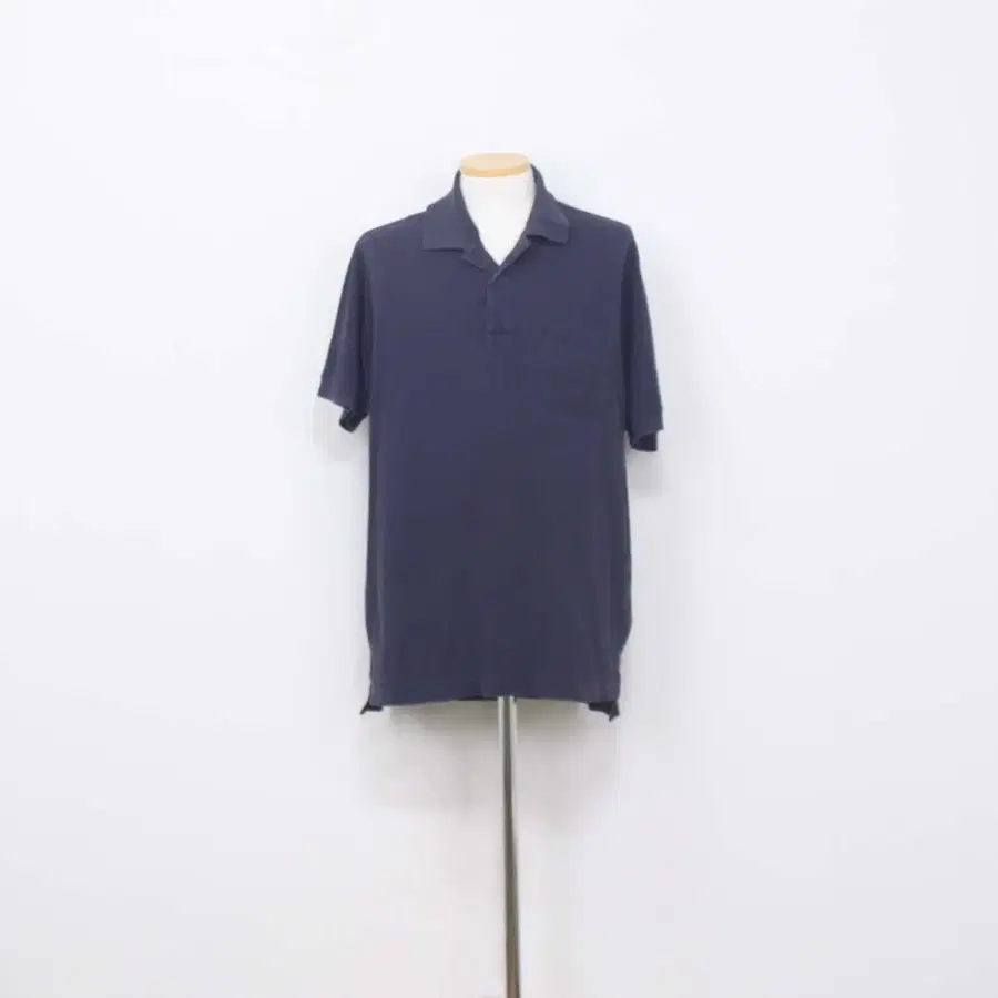 [정품] 라코스테(LACOSTE) 남성 다크네이비 통기성 신축성 면 반팔 카라티 PK셔츠 105사이즈 정인샵