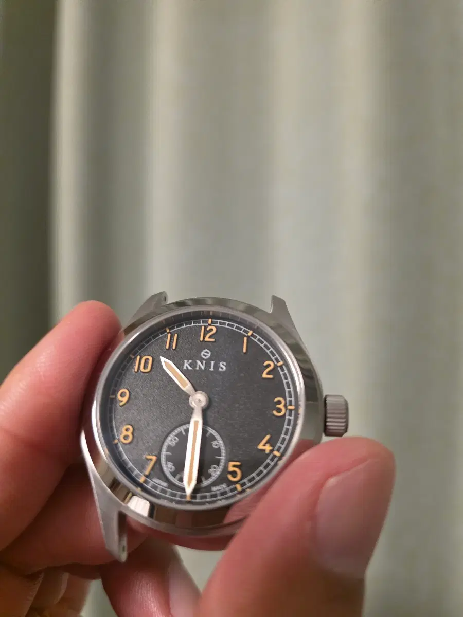 (일본 현지 구매) KNIS 필드 쿼츠시계(36mm/더티더즌)