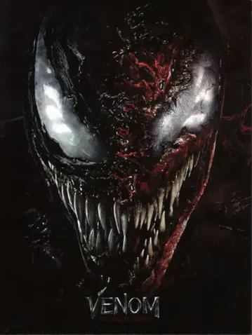 도호 서양화 팜플렛 MARVEL/마블/SONY VENOM LET THERE BE CARNAGE 2021년