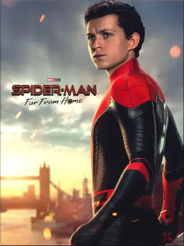 도호 서양화 팜플렛 MARVEL/마블/MCU 스파이더맨 파 프롬 홈 특별판 2019년