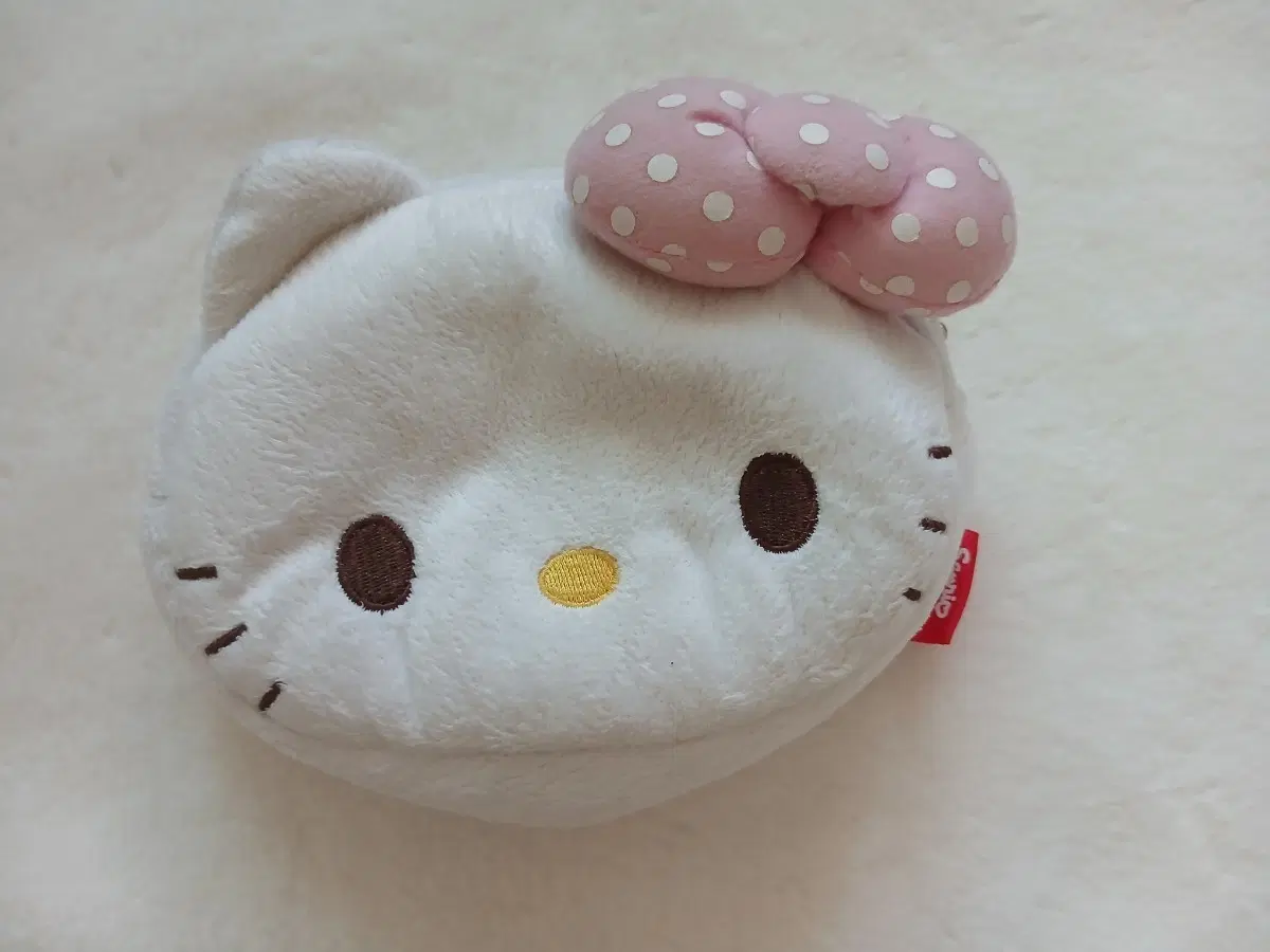 고전 키티 인형 파우치 땡땡이