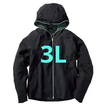 워크맨 엑스쉘터 더위알파 후디 블랙 3L XS601A