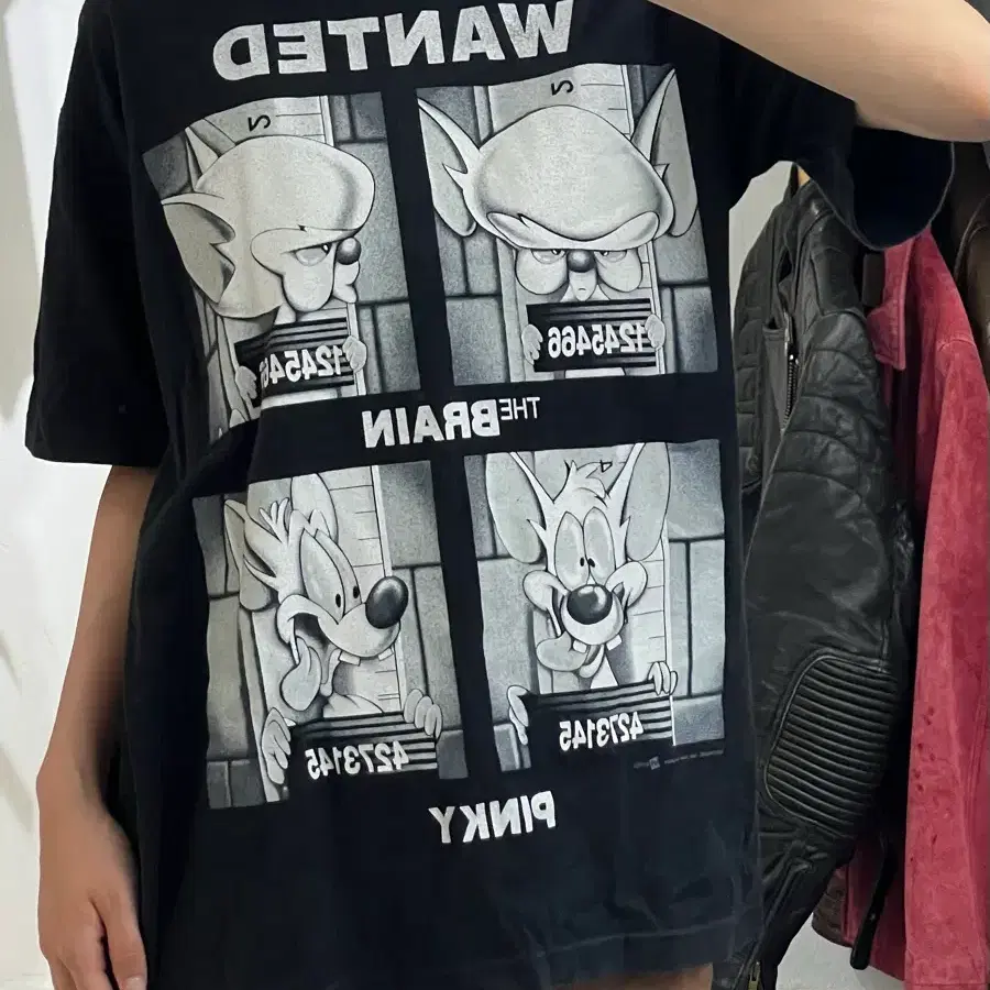 1990s Michael pinky 반팔티셔츠
