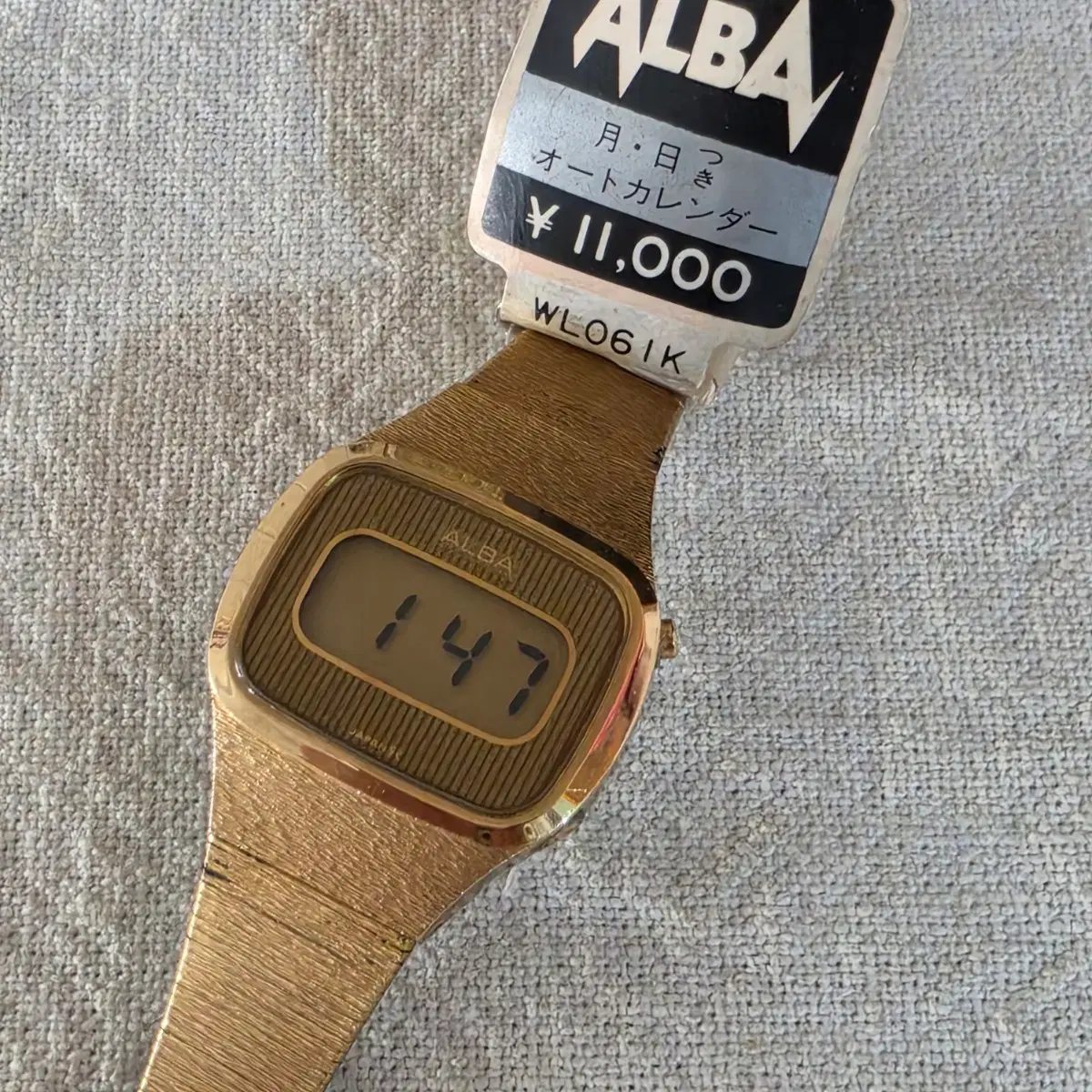 미사용] SEIKO ALBA 세이코 알바 디지털 전자손목시계