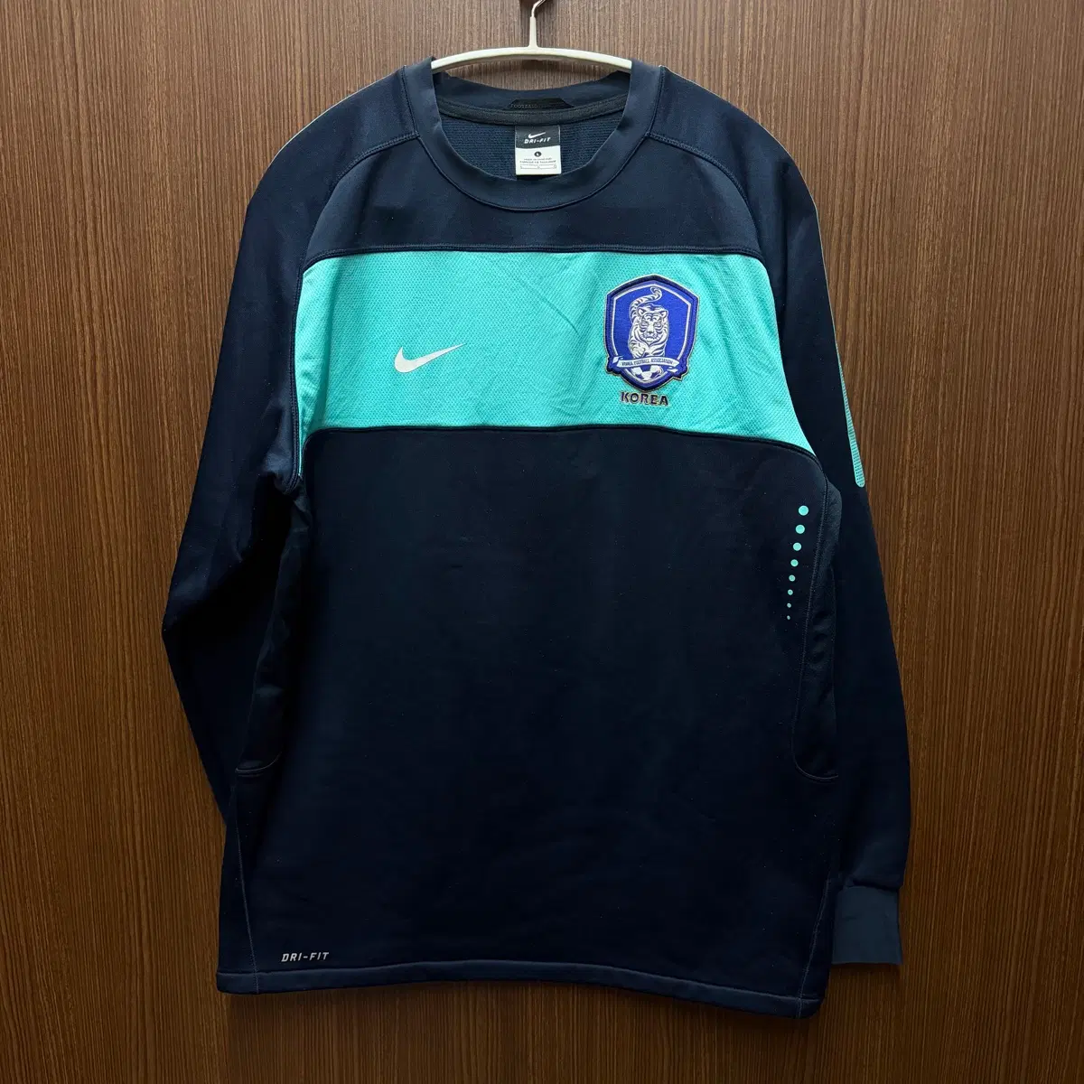 축구 국대 트레이닝탑 L