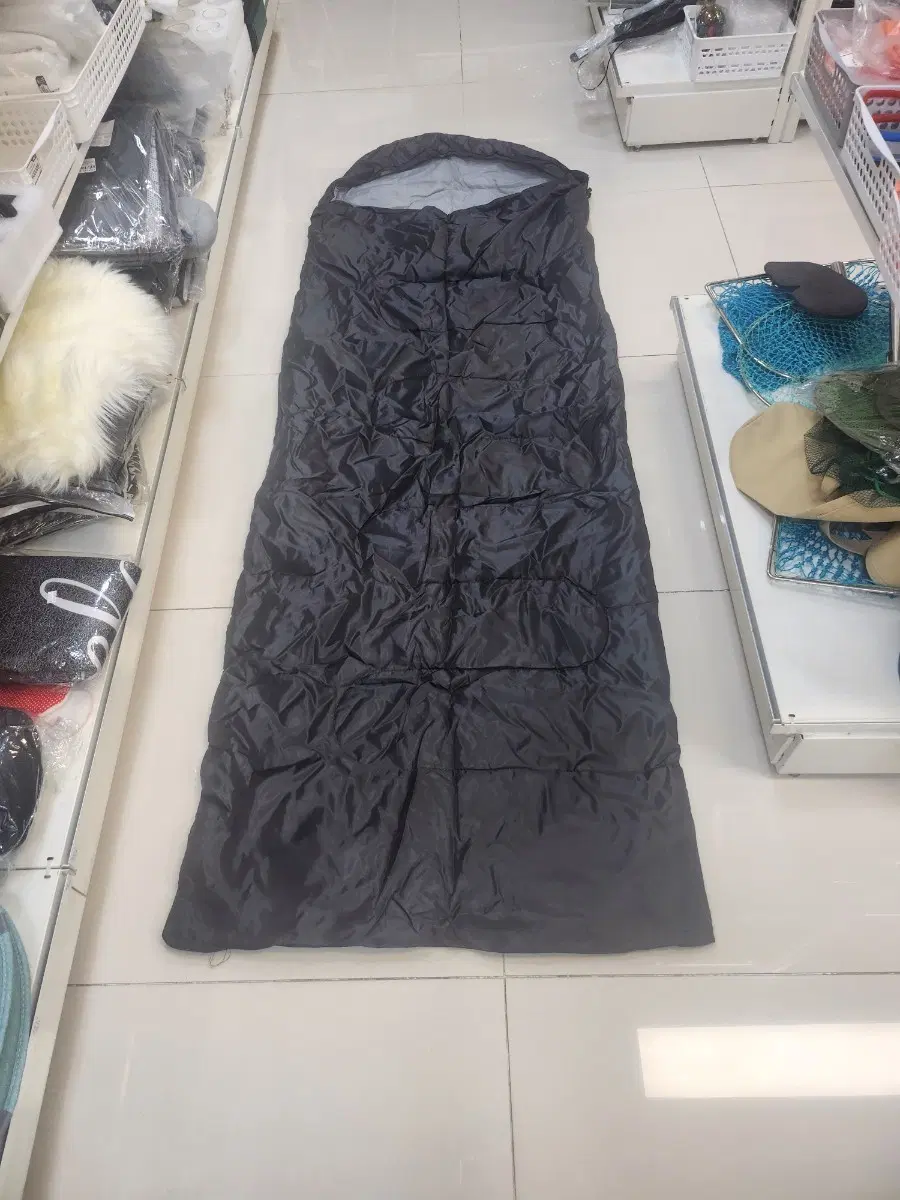 블랙 침낭