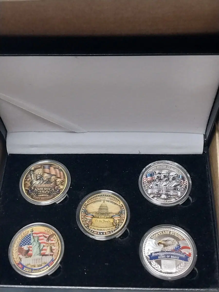 미국개국250주년한정판기념주화발행