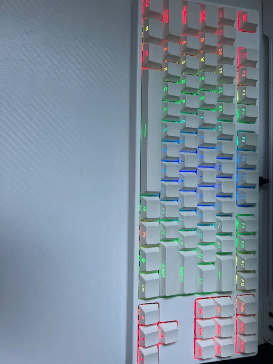 닌자 87 rgb 커스텀 키보드