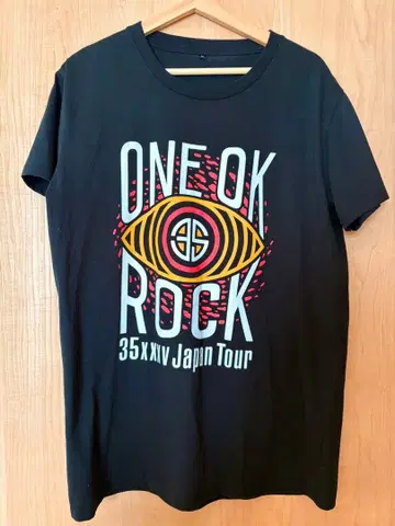 ONE OK ROCK 2015 35xxxv 티셔츠 XL 사이즈