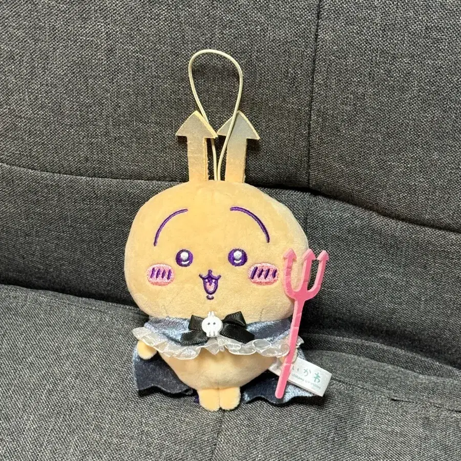 치이카와 할로윈 우사기 악마 봉제인형 키링