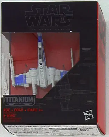 HASBRO THE BLACK / TITANIUM RESISTANCE X-WING 02