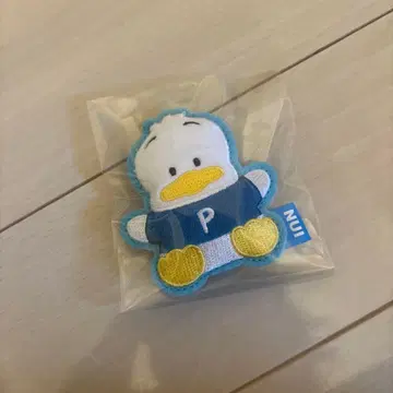 통통 귀여운 아플리케 배지 오리 페클