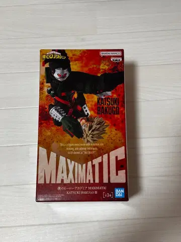 나의 히어로 아카데미아 바쿠고 카츠키 MAXIMATIC 피규어
