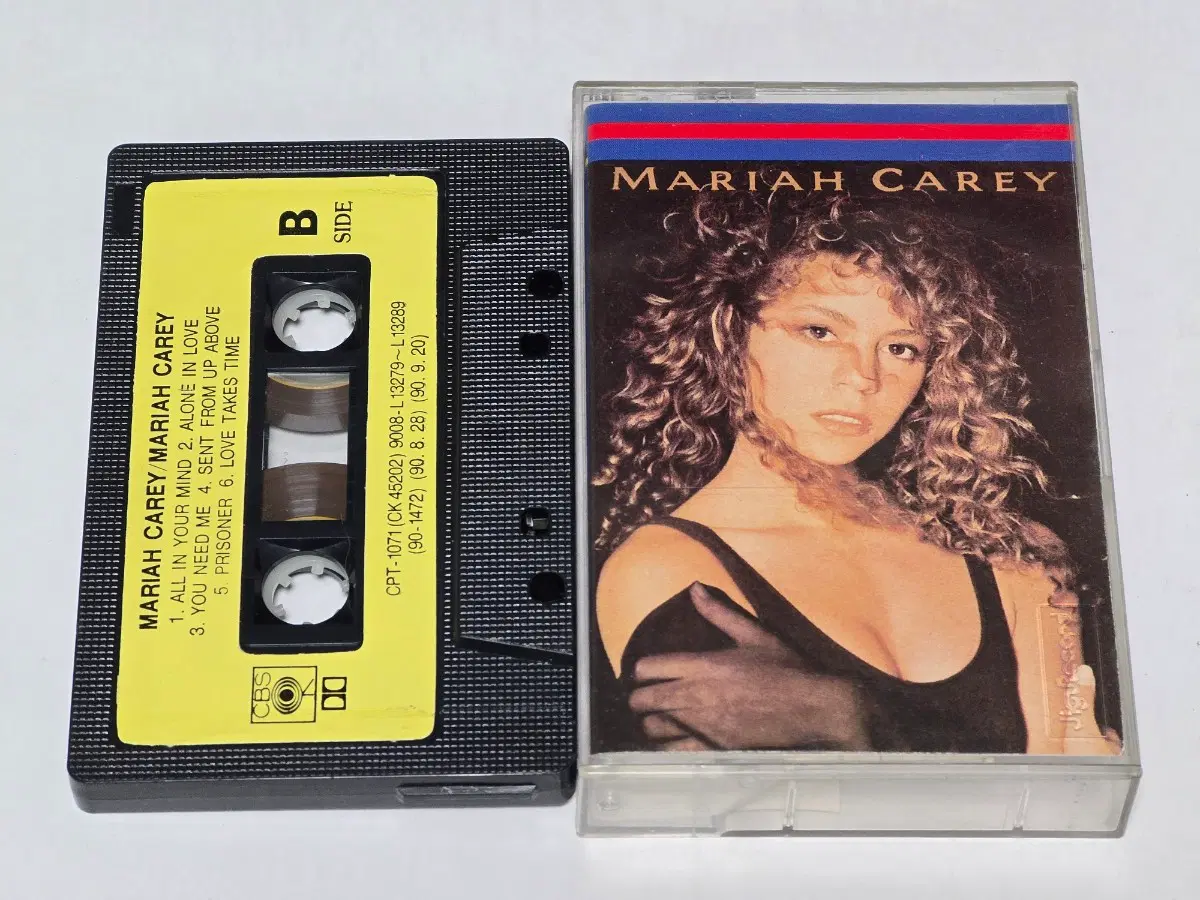 머라이어 캐리(Mariah Carey) 1집 데뷔 앨범 테이프 (CBS/지구레코드)