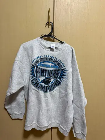 LOGO 7 NFL PANTHERS 맨투맨 그레이 XL