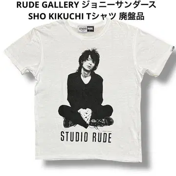 RUDE GALLERY 조니 썬더스 SHO KIKUCHI 티셔츠