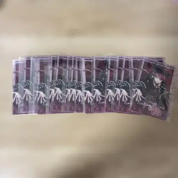 악마 고양이 전시회 라토바카 클리어 카드 세트 21장