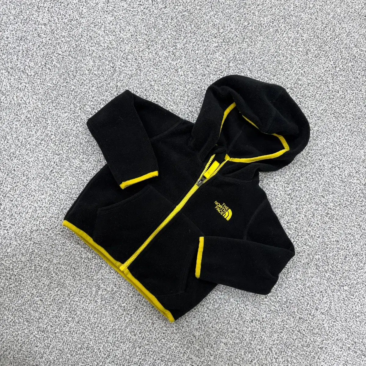 실측확인 노스페이스 키즈 후리스 집업 자켓 0729J2