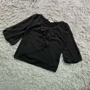 PROPORTION BODY DRESSING 블라우스 2 블랙 리본
