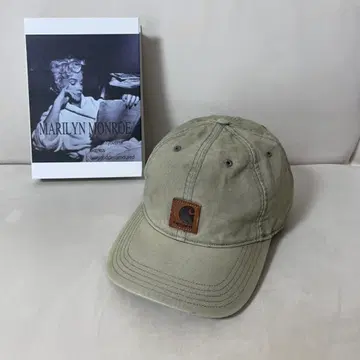 칼하트 빈티지카키 모자