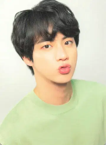 BTS LOVE YOURSELF JAPAN EDITION JIN 미니 포토카드 7/8