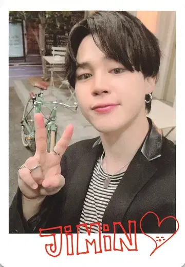 BTS 2021 PERMISSION TO DANCE 지민 미니 포토 카드 SP
