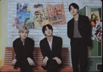 BTS 2021 PERMISSION TO DANCE 진/슈가/지민 미니 포토카드 2/4