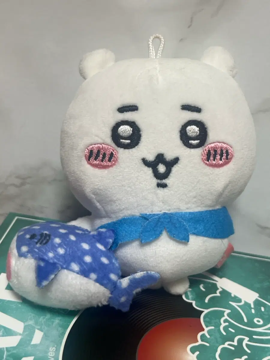먼작귀 치이카와 인형 오키나와 한정 상어범고래 인형