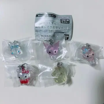 산리오 캐릭터즈 크리스탈 메지루시 액세서리 전 5종