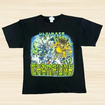 00's DIGIMON 디지몬 Ultimate Champions Tee