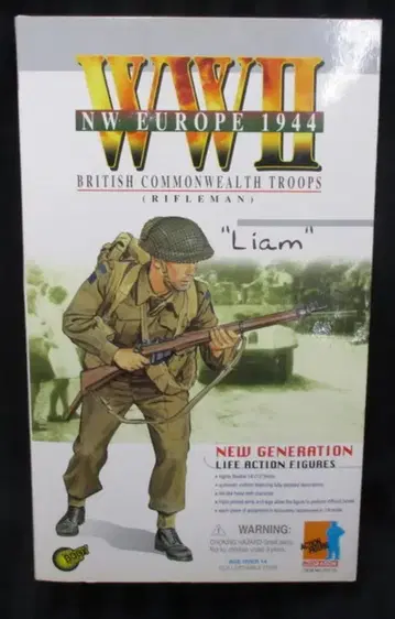 DRAGON NEW GENERATION LIFE 액션 피규어 LIAM / BRITISH COMMONWEALTH TROOPS 12인치