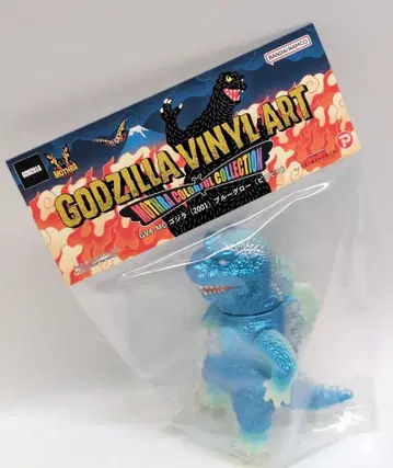 프렉스 GODZILLA VINYL ART 피코피코 GVA-MC 고질라(2001) 블루 글로