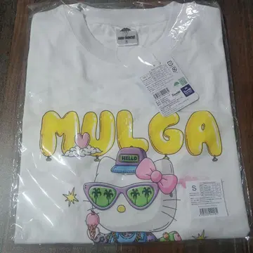 키티 [ S ] MULGA x HELLO KITTY 티셔츠 산리오 모르가