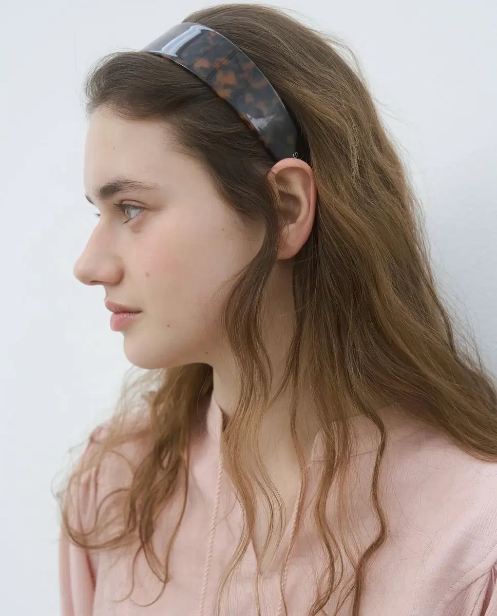 쏘이르Soir 마블링 헤어밴드 marbling hair band