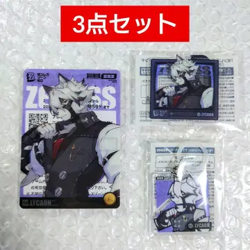 젠제로 젠레스존제로 라이카 메이지 meiji 카드 아크릴 스탠드 특전