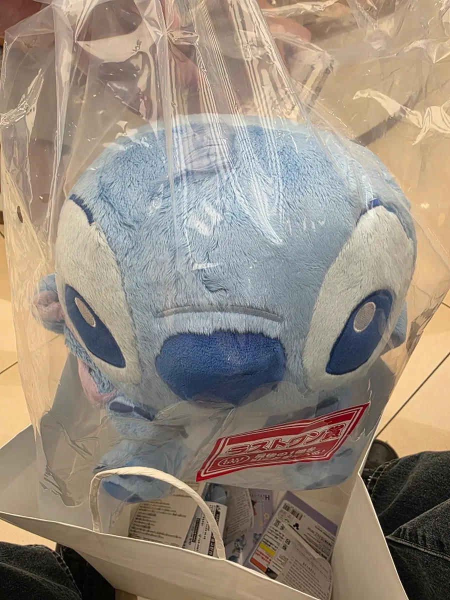 디즈니 스티치 제일복권 라스트원 인형 미개봉