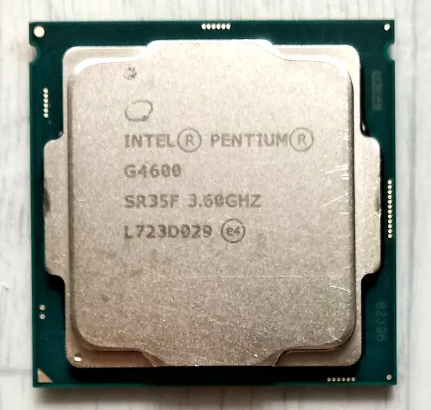 G4600(7세대,3.60GHz, 2코어,4쓰레드, 카비레이크)CPU