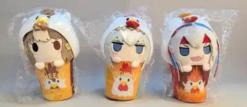 로손 엔터테인먼트 나리키리! 카라아게쿤 봉제 인형 전 3종 세트