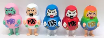 켄 엘리펀트 아이츠마루 피규어 컬렉션 PUNKDRUNKERS 전 5종 세트
