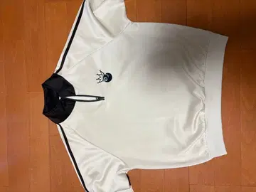 하프 지퍼 트랙 자켓 베이지