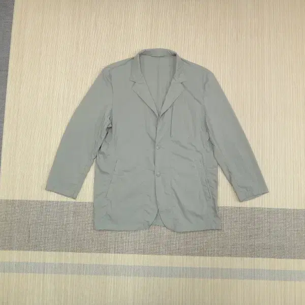 (105) 갤럭시 홑겹 변형 스탠드넥 스냅 점퍼