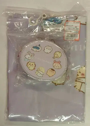 쇼비도/Avail 케이스 포함 에코백 치이카와 (먼작귀) 집합 D