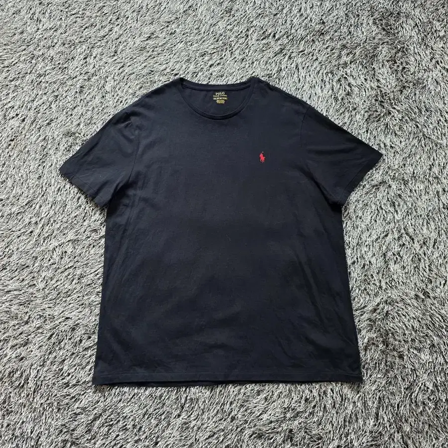 폴로랄프로렌 로고 자수 코튼 반팔티/남성(2XL)/ST3873