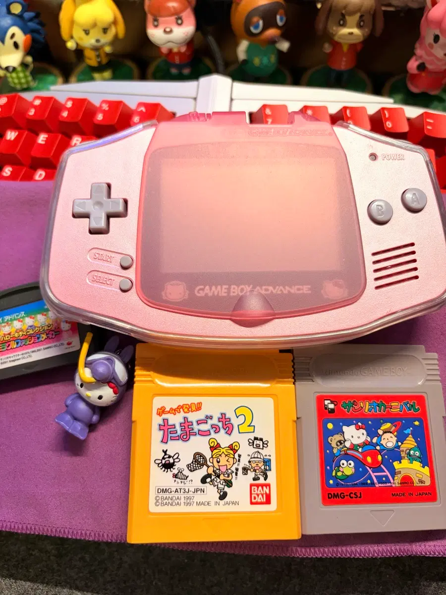 닌텐도 정품 오리지널 게임보이어드밴스 gba  헬로키티 한정판