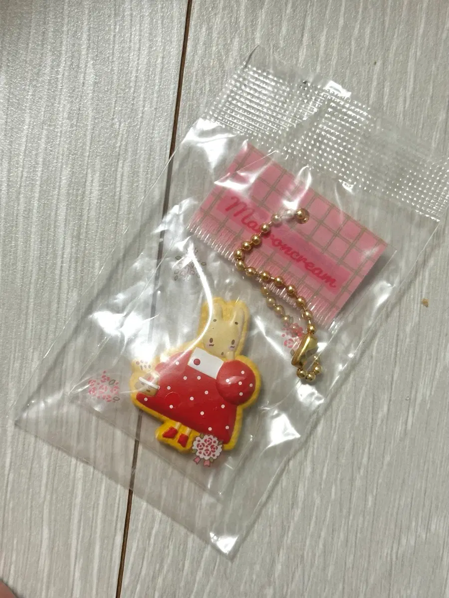 (키티 교환가능) 반다이 산리오 캐릭터 수제 간식 참 아이싱 쿠키 패키지 가챠 마론크림