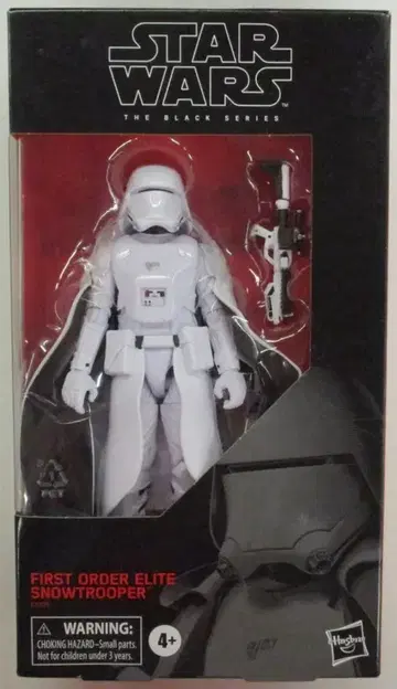 HASBRO THE BLACK FIRST ORDER ELITE SNOWTROOPER 6인치