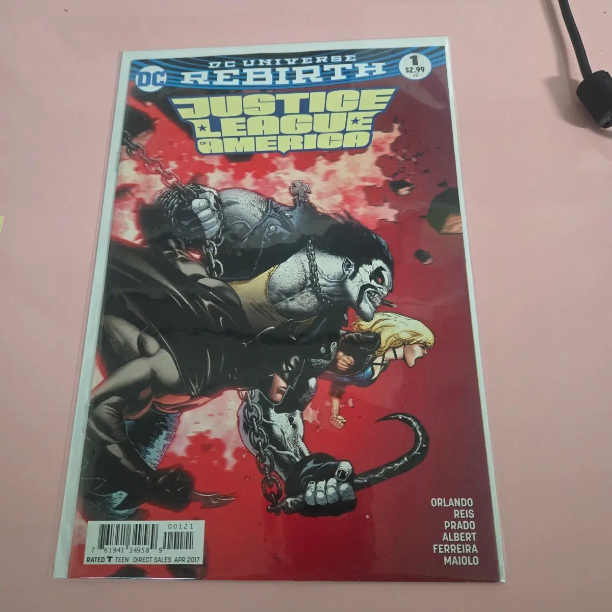 J / Justice League of America: Rebirth #1