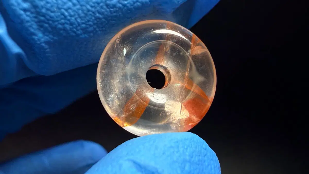 No.6011 천연 레드힐러 헤마토이드 목걸이용 팬던트 10.2ct