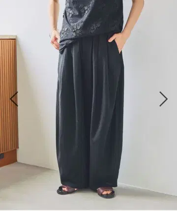 [ 이지케어 접촉 냉감 ] 개더 팬츠 [쁘띠 플러스 사이즈 있음]